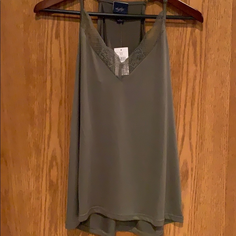 Brand New Moss Green Tank Top